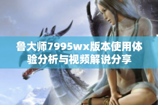 鲁大师7995wx版本使用体验分析与视频解说分享