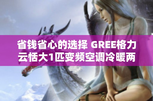 省钱省心的选择 GREE格力云恬大1匹变频空调冷暖两用