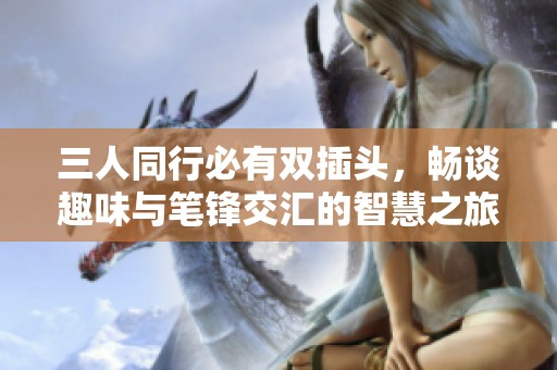 三人同行必有双插头，畅谈趣味与笔锋交汇的智慧之旅