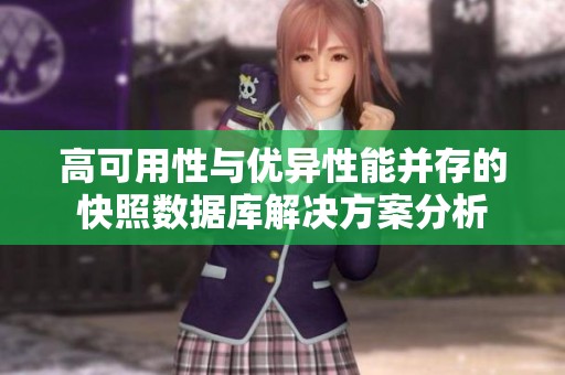 高可用性与优异性能并存的快照数据库解决方案分析
