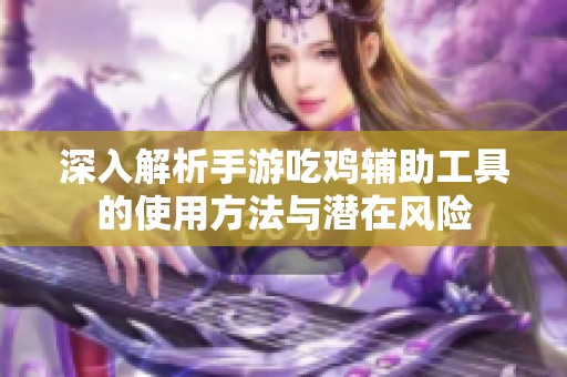 深入解析手游吃鸡辅助工具的使用方法与潜在风险