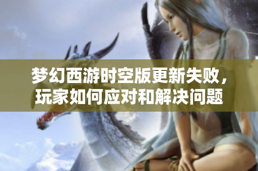 梦幻西游时空版更新失败，玩家如何应对和解决问题