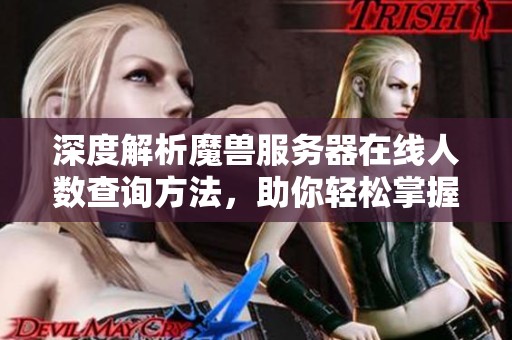 深度解析魔兽服务器在线人数查询方法，助你轻松掌握实时玩家动态与数据技巧