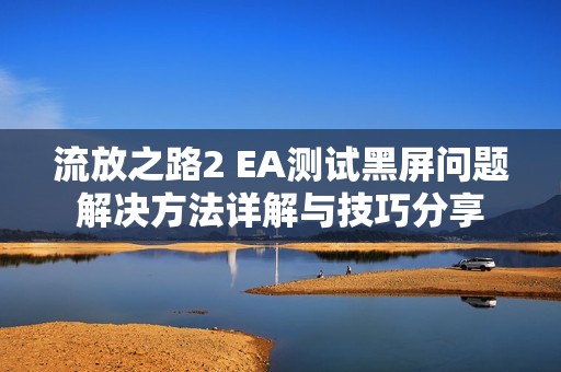 流放之路2 EA测试黑屏问题解决方法详解与技巧分享