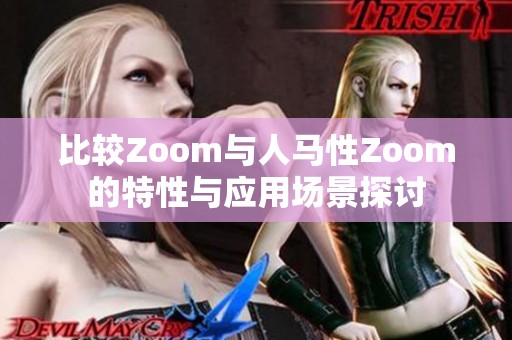 比较Zoom与人马性Zoom的特性与应用场景探讨