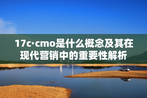 17c·cmo是什么概念及其在现代营销中的重要性解析