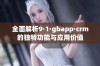 全面解析9·1·gbapp·crm的独特功能与应用价值