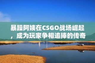 暴躁阿姨在CSGO战场崛起，成为玩家争相追捧的传奇英雄