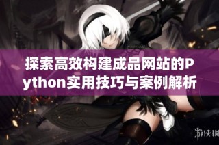 探索高效构建成品网站的Python实用技巧与案例解析