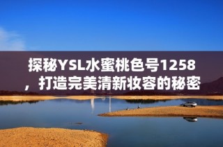 探秘YSL水蜜桃色号1258，打造完美清新妆容的秘密武器