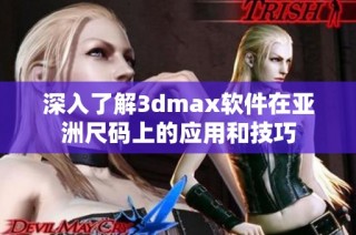 深入了解3dmax软件在亚洲尺码上的应用和技巧