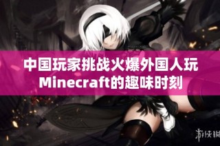 中国玩家挑战火爆外国人玩Minecraft的趣味时刻