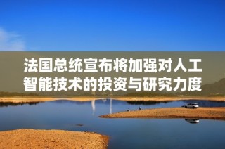 法国总统宣布将加强对人工智能技术的投资与研究力度，推动相关领域发展