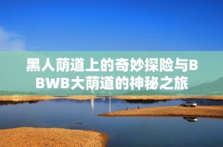 黑人荫道上的奇妙探险与BBWB大荫道的神秘之旅