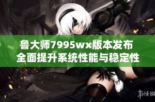 鲁大师7995wx版本发布 全面提升系统性能与稳定性