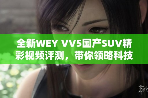 全新WEY VV5国产SUV精彩视频评测，带你领略科技与豪华之美