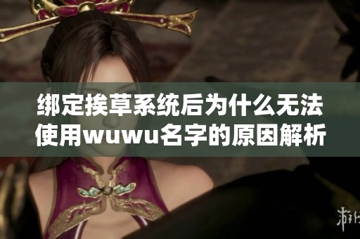 绑定挨草系统后为什么无法使用wuwu名字的原因解析