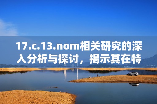 17.c.13.nom相关研究的深入分析与探讨，揭示其在特定领域的重要性与应用潜力