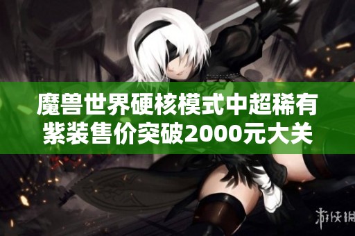 魔兽世界硬核模式中超稀有紫装售价突破2000元大关